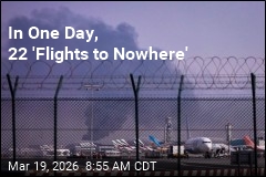 In One Day, 22 'Flights to Nowhere'