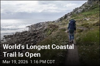 World's Longest Coastal Trail Open to Hikers in UK