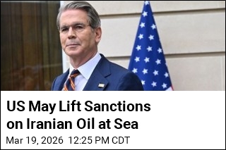 US May Lift Sanctions on Iranian Oil at Sea