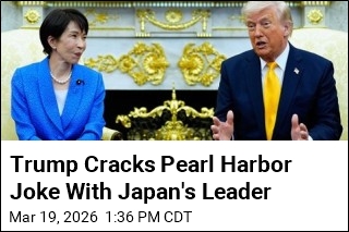 Trump Cracks Pearl Harbor Joke With Japan's Leader