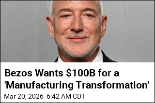 Bezos Seeks $100B to Boost AI-Driven Manufacturing