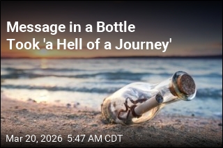 Canadian Message in Bottle Washes Up on Scottish Beach