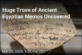 Archaeologists Find 43K Ancient Egyptian Receipts, Daily Notes