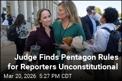 Judge Finds Pentagon Rules for Reporters Unconstitutional