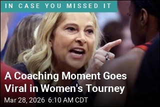 A Coaching Moment Goes Viral in Women's Tourney