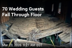 70 Wedding Guests Fall Through Floor