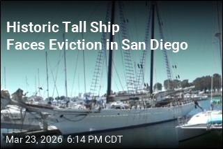 Historic Tall Ship Faces Eviction in San Diego