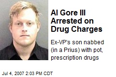 Al Gore III Arrested on Drug Charges