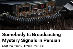 Somebody Is Broadcasting Coded Signals in Persian