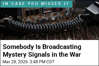 Somebody Is Broadcasting Coded Signals in Persian