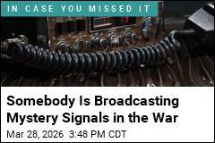 Somebody Is Broadcasting Coded Signals in Persian