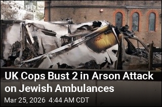 UK Cops Bust 2 in Arson Attack on Jewish Ambulances