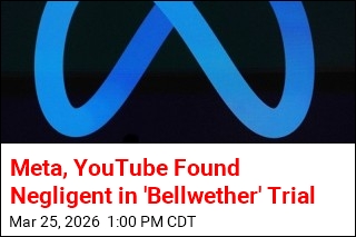 Meta, YouTube Found Negligent in 'Bellwether' Trial