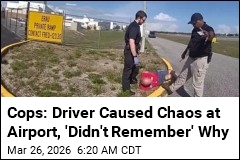 Intoxicated Driver Drove Across Airport, Nearly Hit Plane: Cops