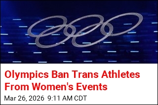 Olympics Ban Trans Athletes From Women's Events