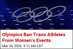 Olympics Ban Trans Athletes From Women's Events