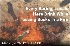 Annapolis Welcomes Spring With Stinky Socks, Fire, Booze