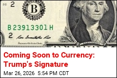 Trump's Signature Is Going On Paper Money