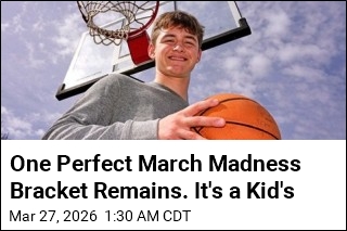 One Perfect March Madness Bracket Remains. It's a Kid's