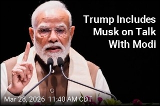 Trump Includes Musk on Talk With Modi