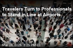 For a Fee, Line Sitters Offer Services at Airports