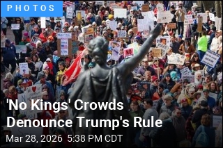 'No Kings' Crowds Denounce Trump's Rule