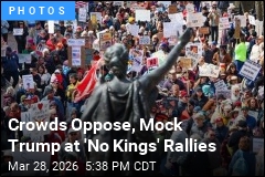'No Kings' Crowds Denounce Trump's Rule