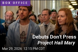 Debuts Don't Press Project Hail Mary