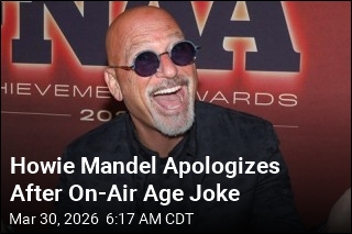 Howie Mandel Apologizes After On-Air Age Joke