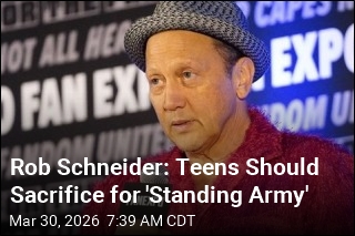 Rob Schneider: Bring Back the Draft