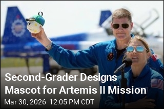 Second-Grader Designs Mascot for Artemis II Mission