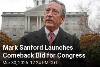 Mark Sanford Launches Comeback Bid for Congress