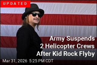 Army Investigating Helicopters Hovering Near Kid Rock's Pool
