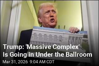 Trump: Military Is Building Vast Complex Beneath Ballroom