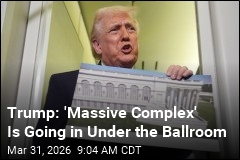 Trump: Military Is Building Vast Complex Beneath Ballroom