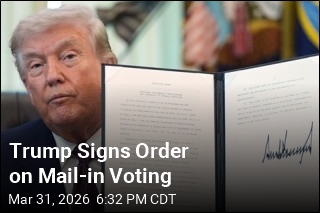 Trump Signs Order to Crack Down on Mail-in Voting