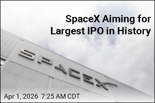 SpaceX Aiming for Largest IPO in History
