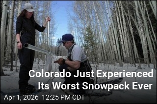 Colorado Just Experienced Its Worst Snowpack Ever