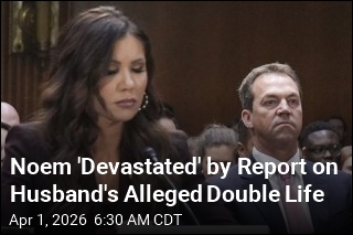 Noem Responds to Report on Husband's Alleged Double Life