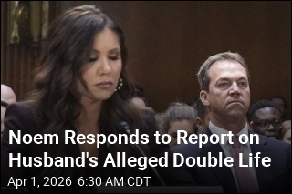Noem Responds to Report on Husband's Alleged Double Life