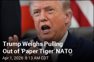 Trump Weighs Pulling Out of 'Paper Tiger' NATO