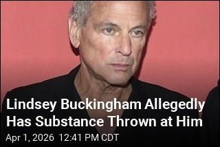Lindsey Buckingham Allegedly Doused With Substance
