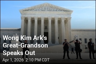 Descendant of 1898 Plaintiff Speaks Outside SCOTUS