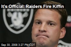 It's Official: Raiders Fire Kiffin