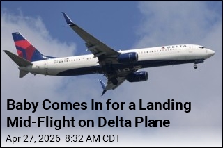Baby Comes In for a Landing Mid-Flight on Delta Plane