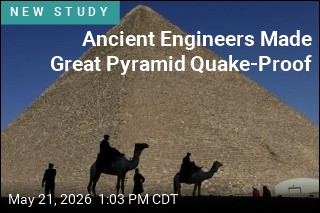 Ancient Engineers Made Great Pyramid Quake-Proof