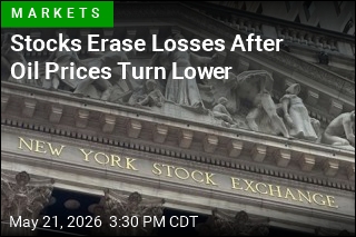 Stocks Erase Losses After Oil Prices Turn Lower