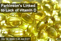 Parkinson's Linked to Lack of Vitamin D