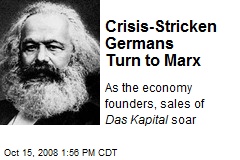 Crisis-Stricken Germans Turn to Marx