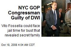 NYC GOP Congressman Guilty of DWI